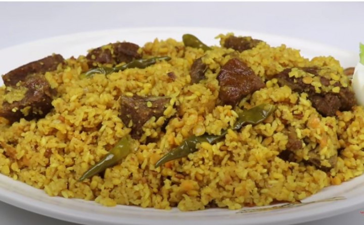 গরুর মাংস দিয়ে সুস্বাদু রেডিমিক্সড খিচুড়ি