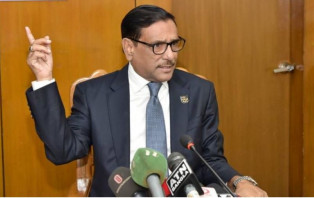 বিএনপির সরকার পতনের আন্দোলন পাগলের প্রলাপ : ওবায়দুল কাদের