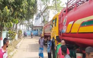 ১৪ জেলায় জ্বালানি তেল পরিবহন বন্ধ
