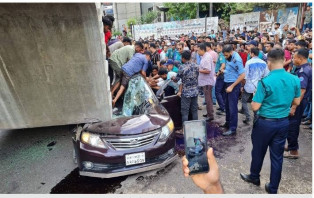 গার্ডার পড়ে নিহত ৫ : চালক ও ঠিকাদারি প্রতিষ্ঠানের বিরুদ্ধে মামলা