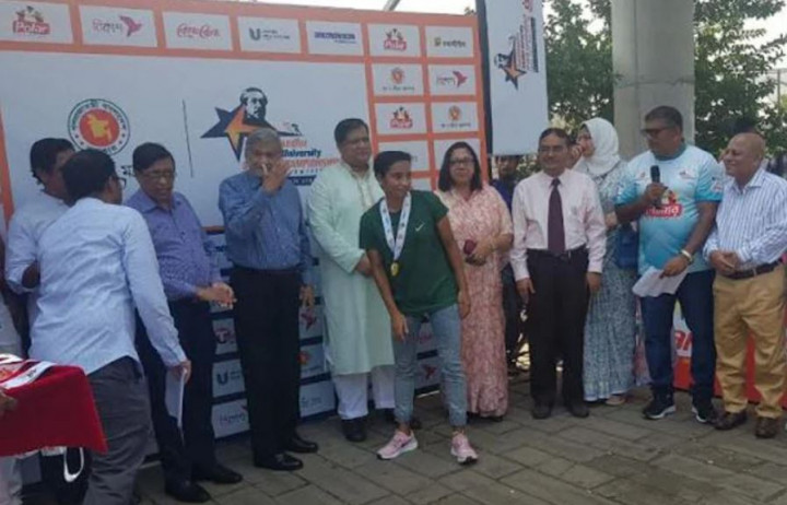 ইবি শিক্ষার্থী তামান্নার স্বর্ণ জয়