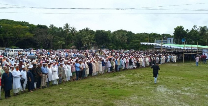 সৈয়দা সাজেদা চৌধুরীর প্রথম জানাজা সম্পন্ন