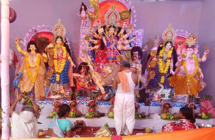 সদরপুরে ৪৩টি পূজামন্ডপে দুর্গাপূজা অনুষ্ঠিত