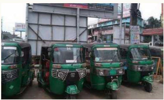 এবার রাজশাহীতে সিএনজি ও থ্রি হুইলার ধর্মঘট শুরু