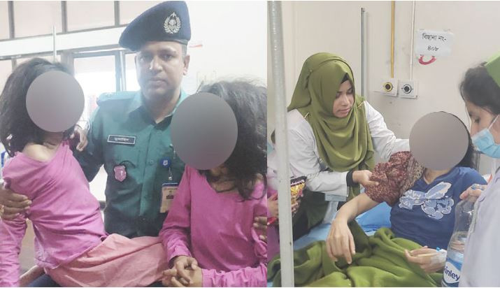 উত্তরায় ২ মেয়েকে নিয়ে ফ্ল্যাটবন্দি মা, অচেতন অবস্থায় উদ্ধার