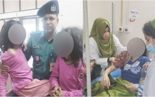 উত্তরায় ২ মেয়েকে নিয়ে ফ্ল্যাটবন্দি মা, অচেতন অবস্থায় উদ্ধার