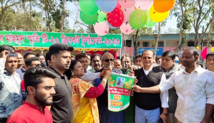 টুর্ণামেন্টের শুভ উদ্বোধন
