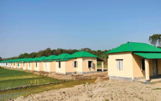 পাংশায় আরও ১২০টি ঘর পাবে ভূমিহীন ও গৃহহীন পরিবার