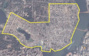রাজধানীর কড়াইল বস্তিতে আগুন