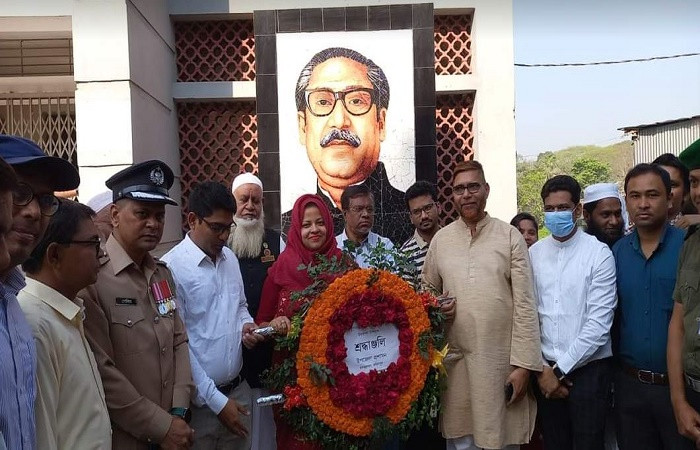 চরভদ্রাসনে যথাযোগ্য মর্যাদায় ঐতিহাসিক ৭ মার্চ পালিত