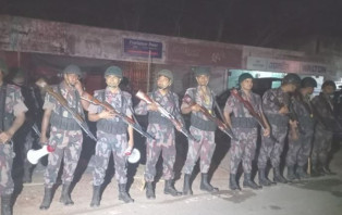রাবির পরিস্থিতি নিয়ন্ত্রণে ৭ প্লাটুন বিজিবি মোতায়েন