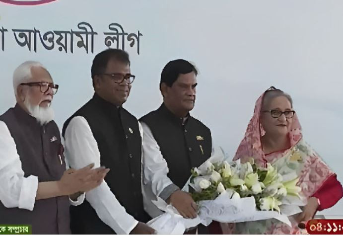 ঢাকা জেলা আওয়ামী লীগের নতুন কার্যালয় উদ্বোধন