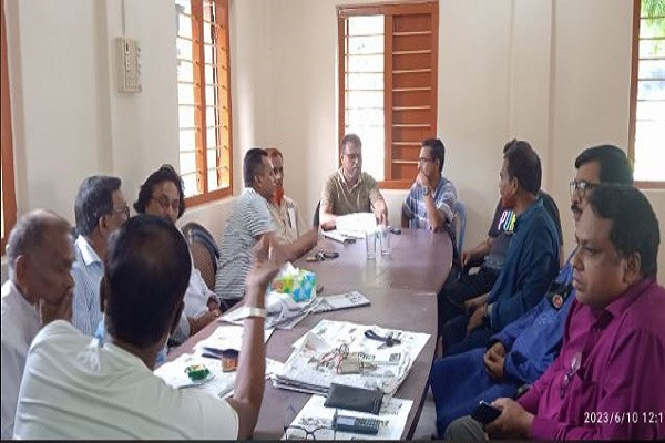 সদরপুর প্রেসক্লাবের মাসিক সভা অনুষ্ঠিত