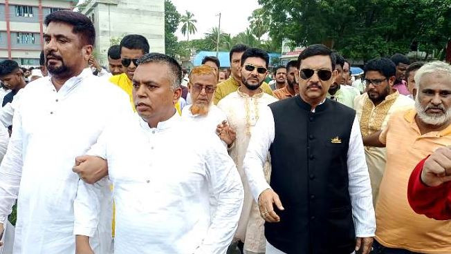 নগরকান্দায় আওয়ামী লীগের ৭৪ তম প্রতিষ্ঠা বার্ষিকী পালিত