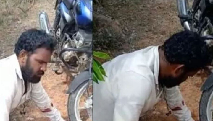 প্রতিশোধ! স্ত্রীর পরকীয়া প্রেমিকের গলা কেটে রক্ত পান