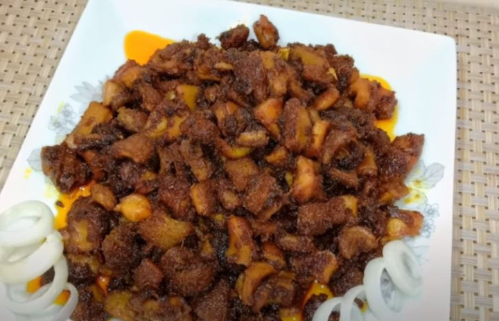 গরুর ভুঁড়ি ভুনা