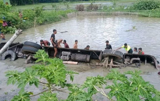 ঝালকাঠিতে বাস দুর্ঘটনা: চালকসহ ৩ জনের বিরুদ্ধে মামলা