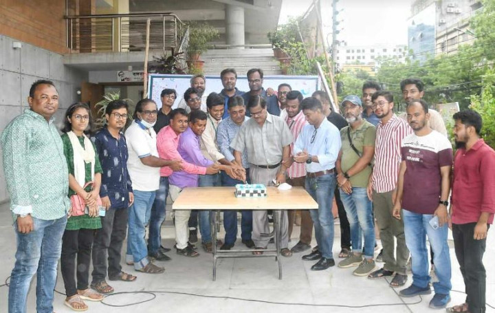 নারায়ণগ‌ঞ্জে দৈ‌নিক আজ‌কের প‌ত্রিকার ২য় প্রতিষ্ঠাবার্ষিকী পা‌লিত 