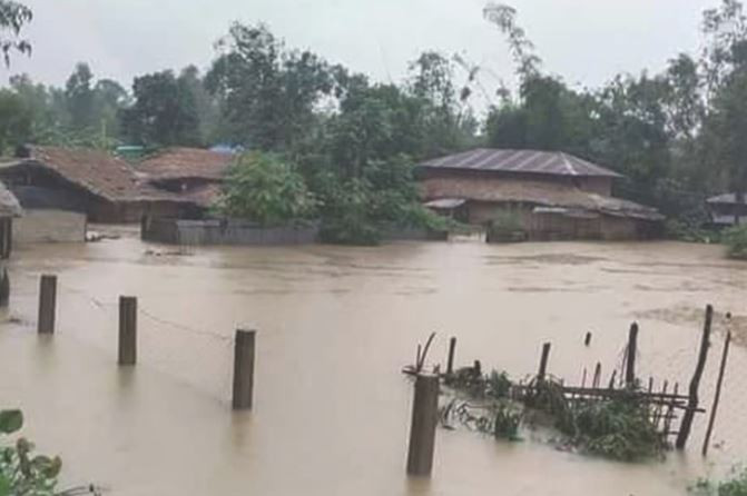 পানির নিচে চট্টগ্রামের ২৭ হাজার হেক্টর জমির ফসল