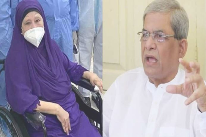 খালেদা জিয়ার সঙ্গে ফখরুলের সাক্ষাৎ