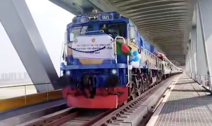 পদ্মা সেতু হয়ে ঢাকা-ভাঙ্গা ট্রেন চলবে ১০ অক্টোবর