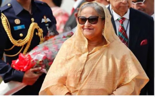 নিউইয়র্কের পথে প্রধানমন্ত্রী