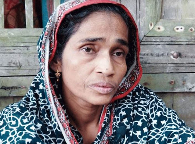 ঘুমন্ত শিশুকে তুলে নিয়ে হত্যা, সৎ মা গ্রেফতার