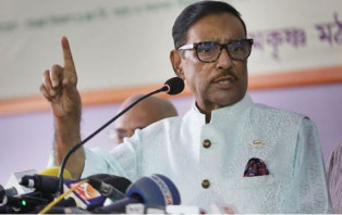  বিএনপি ফাউল করছে, লাল কার্ড দেখাতে হবে : ওবায়দুল কাদের