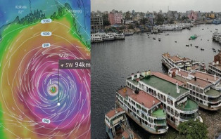 সদরঘাট থেকে দক্ষিণাঞ্চলগামী নৌযান চলাচল বন্ধ
