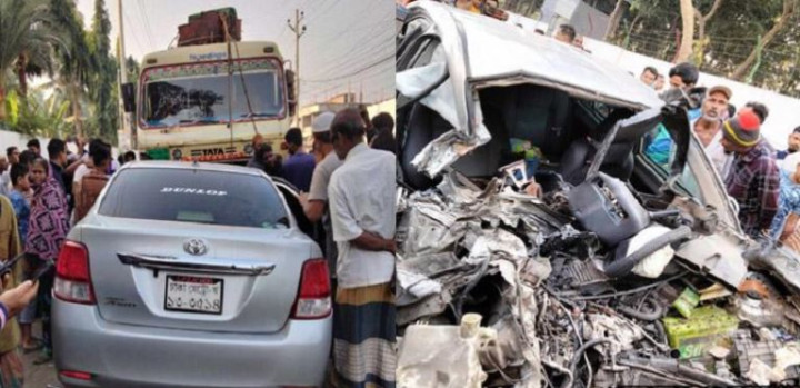 ট্রাক-প্রাইভেটকারের সংঘর্ষে ২ ভারতীয় নাগরিক নিহত