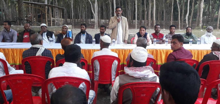 সালথার যদুনন্দীতে কৃষকলীগের মতবিনিময় সভা অনুষ্ঠিত