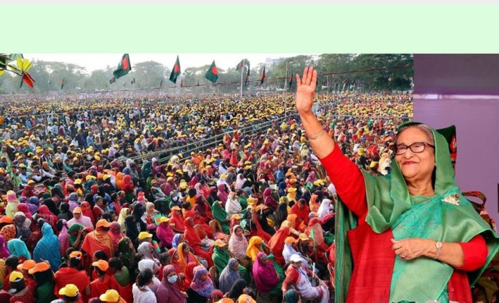অপ্রতিরোধ্য অগ্রযাত্রায় রাখতে নৌকায় ভোট দিন : প্রধানমন্ত্রী