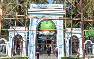 সদরপুরে চন্দ্রপাড়া দরবারের ওরছ উপলক্ষে চলছে শেষ মুহুর্তের প্রস্তুতি
