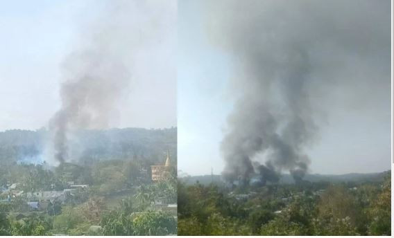 রাখাইনে দু'পক্ষের তুমুল সংঘর্ষ