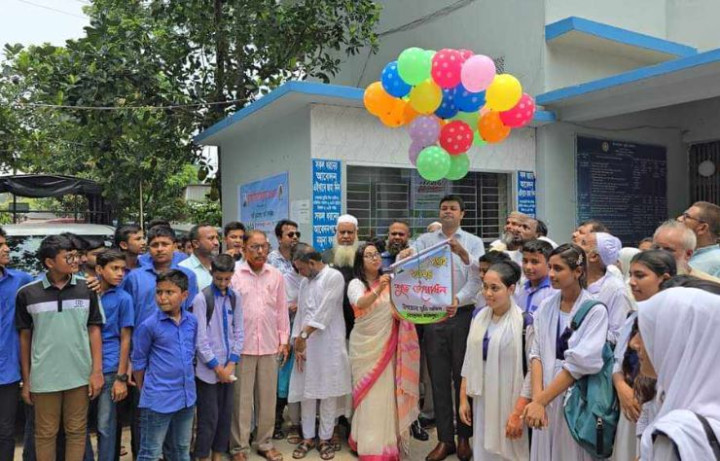 চরভদ্রাসনে ভূমি সেবা সপ্তাহ উদ্বোধন