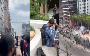 বাড্ডা-রামপুরায় ধাওয়া-পাল্টাধাওয়া, আহত ১০ শিক্ষার্থী