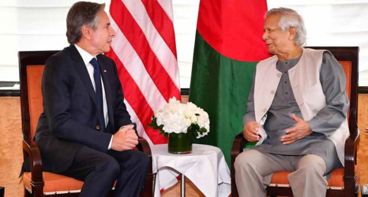 অন্তর্বর্তী সরকারের প্রতি পূর্ণ সমর্থন মার্কিন পররাষ্ট্রমন্ত্রীর