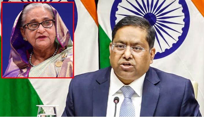 শেখ হাসিনাকে ফেরত পাঠানোর চিঠি পেয়ে যা জানাল ভারত