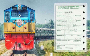 ঈদযাত্রার ট্রেনের অগ্রিম টিকিট ১৪ মার্চ থেকে