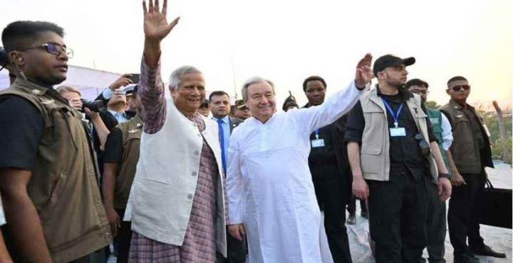 রোহিঙ্গাদের ফেরাতে জাতিসংঘের সঙ্গে যৌথভাবে কাজ করার অঙ্গীকার ড. ইউনূসের