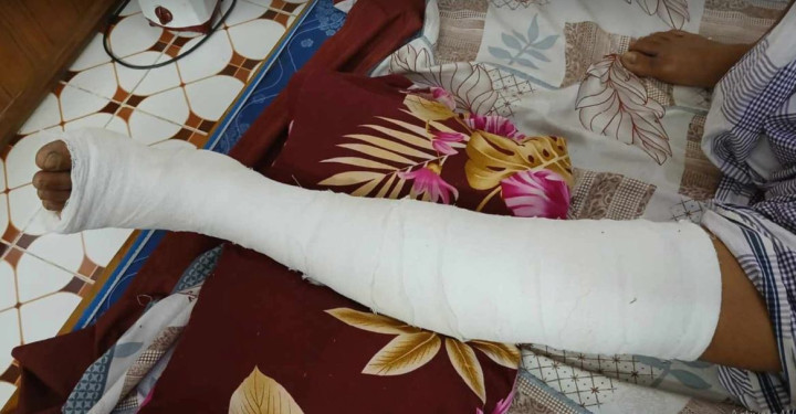 ফরিদপুরে অবসরপ্রাপ্ত পুলিশ সদস্যকে কুপিয়ে জখম: থানায় মামলা