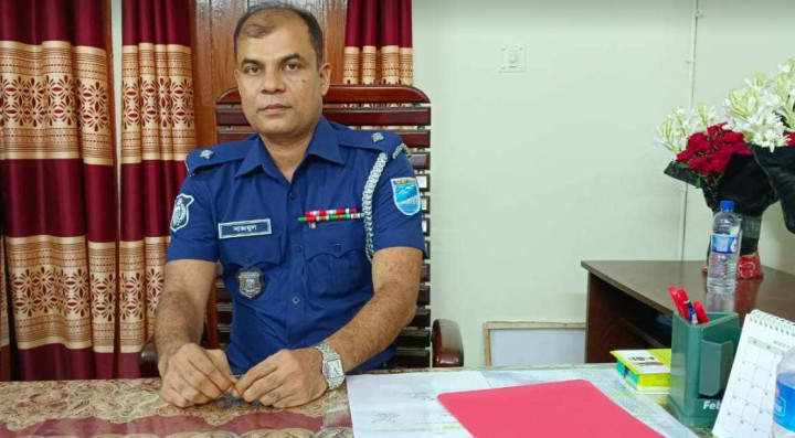 সদরপুর থানায় নবাগত ওসি নাজমুল হাসানের যোগদান 