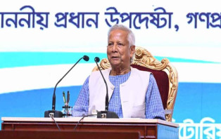 যুদ্ধাবস্থায় আছি, পুলিশকে সজাগ থাকতে হবে: প্রধান উপদেষ্টা