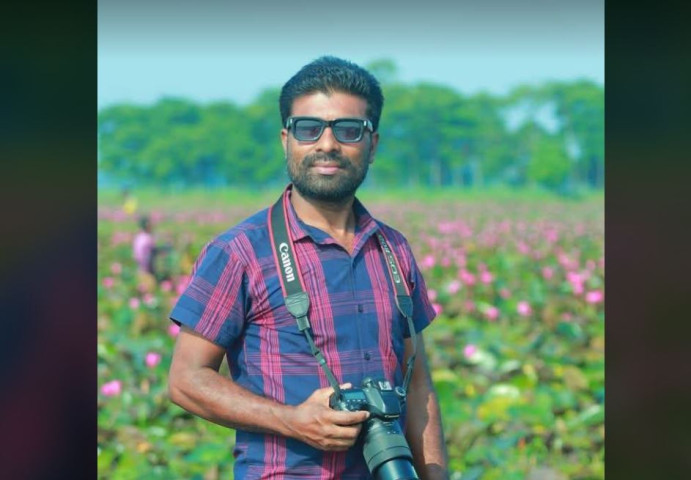 তাহিরপুরে হামলায় সাংবাদিক কামাল হোসেন আহত