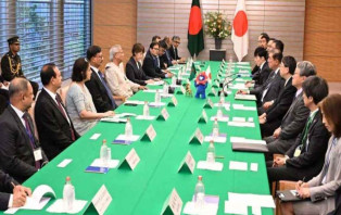 প্রধান উপদেষ্টার সঙ্গে জাপানের প্রধানমন্ত্রীর বৈঠক