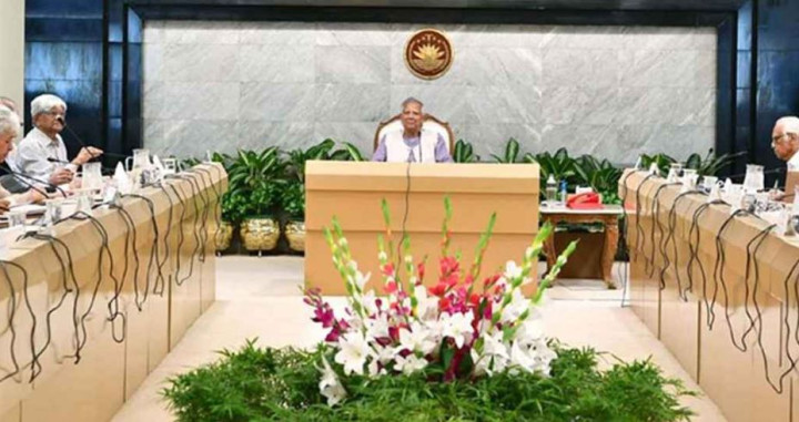 উপদেষ্টা পরিষদের বৈঠকে প্রস্তাবিত বাজেট অনুমোদন