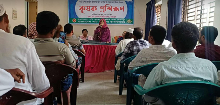 ফরিদপুরে বিজেআরআই তোষা পাট-৯ জাতের প্রশিক্ষণ ও মাঠ দিবস অনুষ্ঠিত