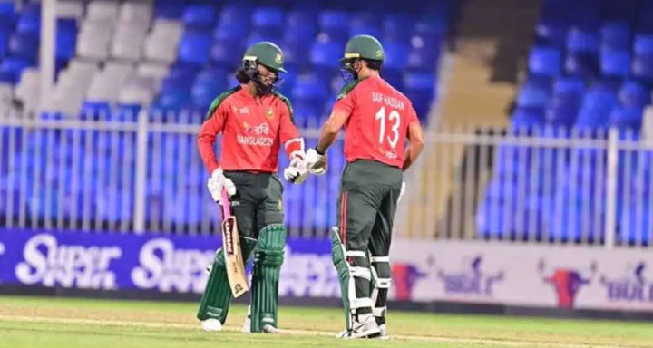 সাইফ হাসানের ব্যাটে আফগানিস্তানকে হোয়াইটওয়াশ করল বাংলাদেশ
