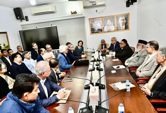 তারেক রহমানের সঙ্গে শীর্ষ ব্যবসায়ী নেতাদের সাক্ষাৎ