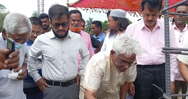 সদরপুরে ২০০ বছরের পুরাতন শ্মশান সংস্কার কাজের উদ্বোধন